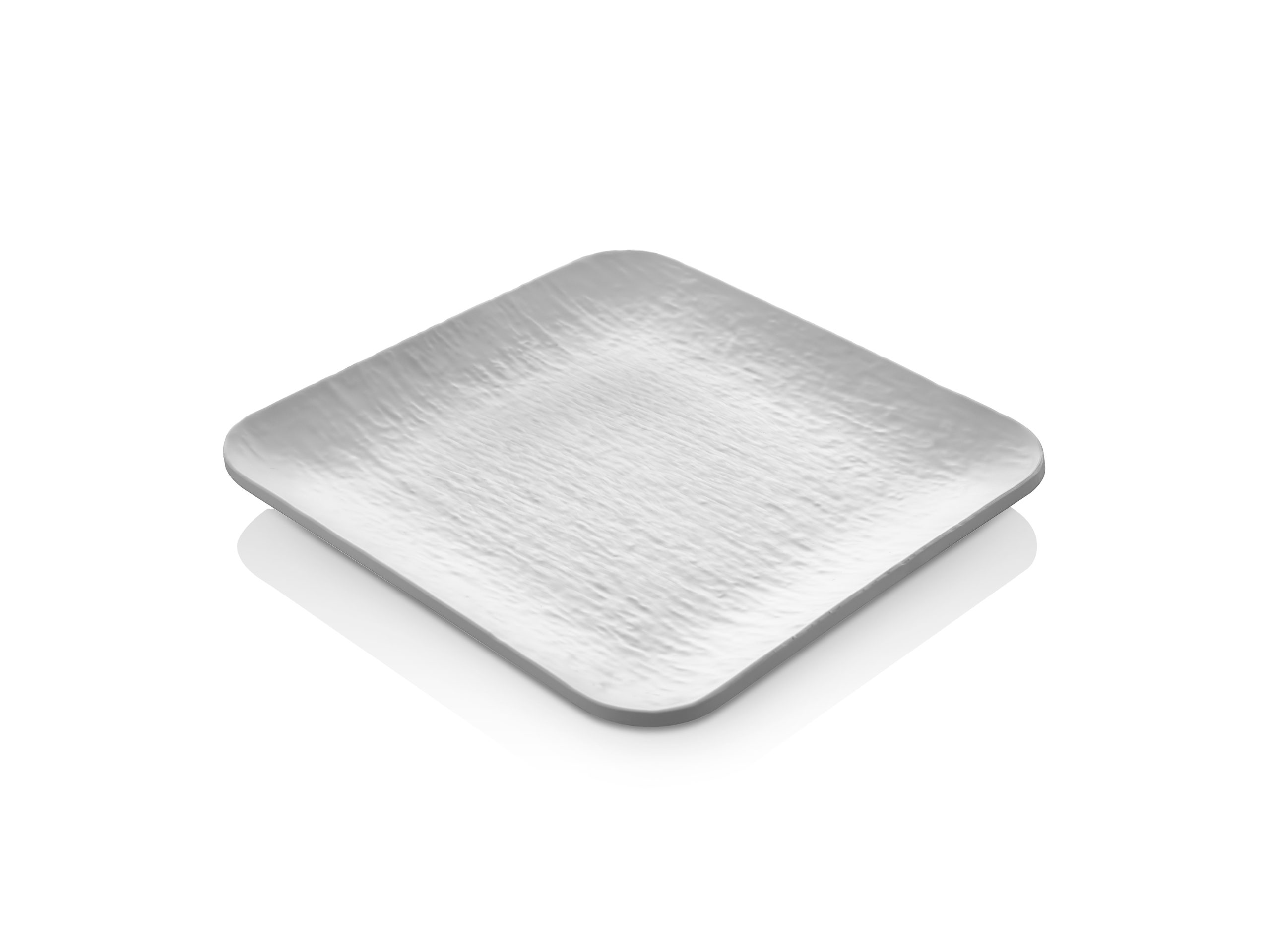 666-scaled-1.jpg 18 cm Merkür Mat Beyaz Kare Servis - Görsel 1