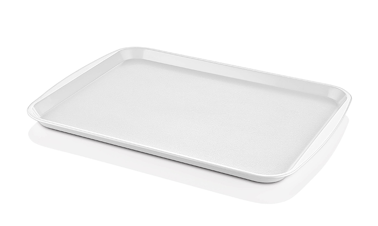 abs-224.jpg 36x46 Abs Plastik Tepsi Beyaz - Görsel 1